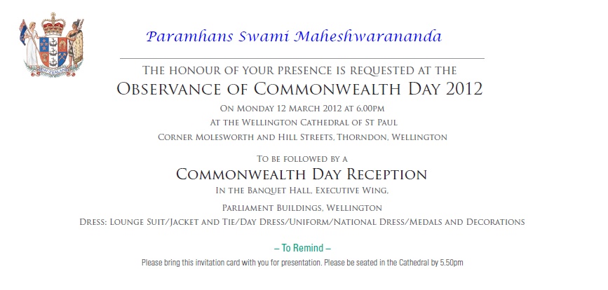 Commonwealth Day on 12 March 2012