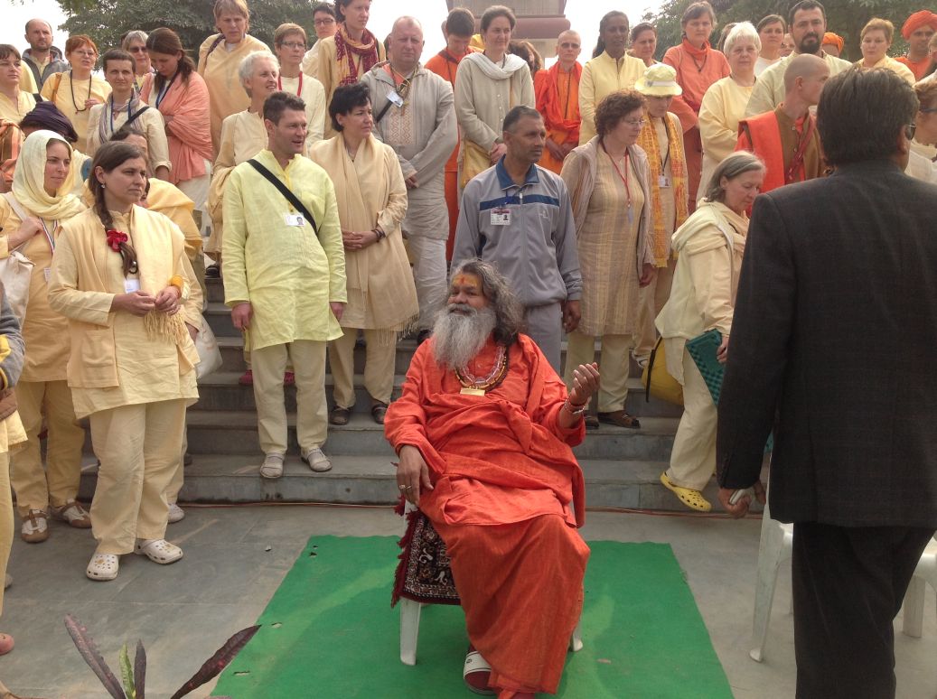 seating with bhaktas seating with bhaktas