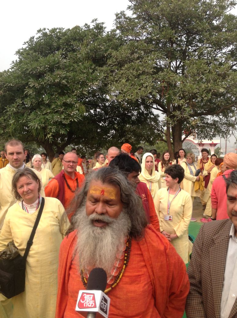 at least 30 media from around the world were present at least 30 media from around the world were present