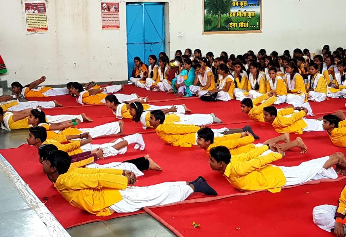 Report about Gyan Putra and humanitarian school project in Jadan Ashram