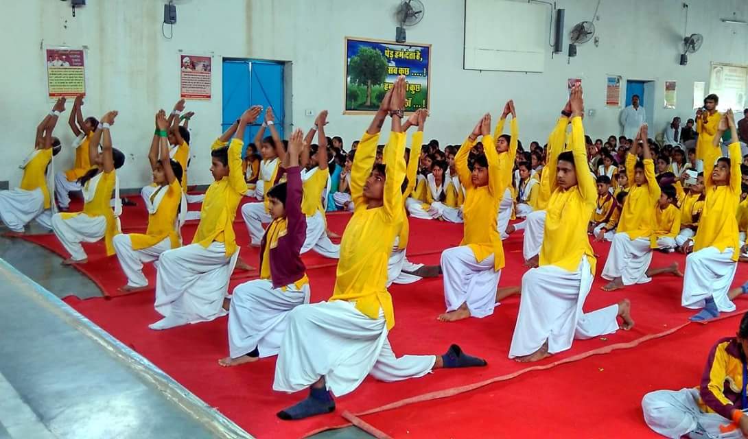 Report about Gyan Putra and humanitarian school project in Jadan Ashram