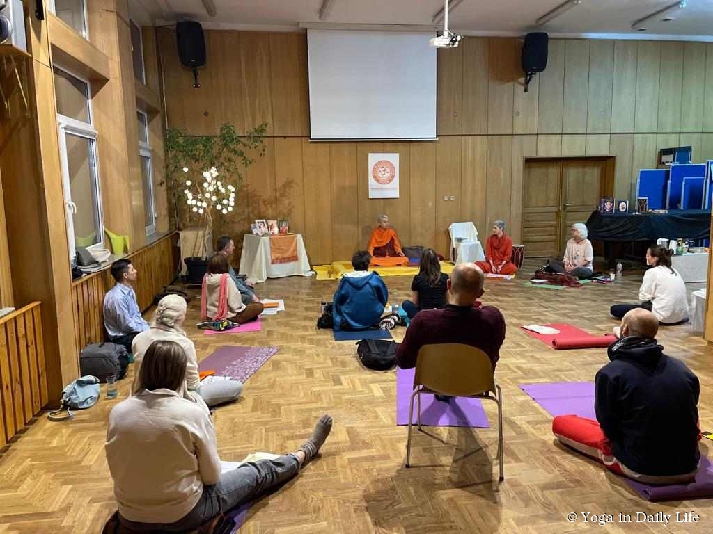 Swami Umapuri in Warsaw, Poland