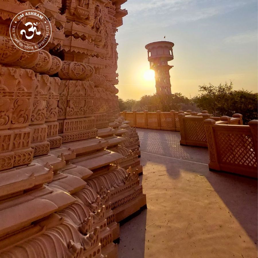 surya temple om ashram