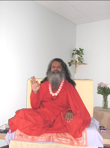 Satsang in the new ashram in Vancouver Satsang in the new ashram in Vancouver