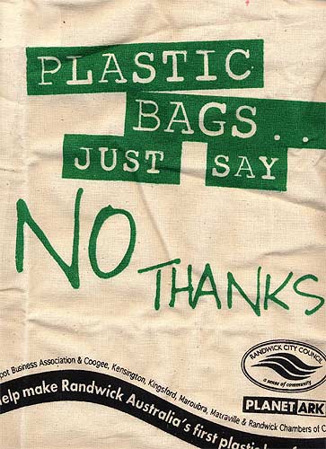 Randwick promotional cotton bag - top Randwick promotional cotton bag - top