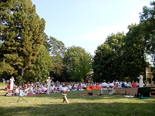 The Conference took place in the beautiful area of Strilky YIDL ashram The Conference took place in the beautiful area of Strilky YIDL ashram