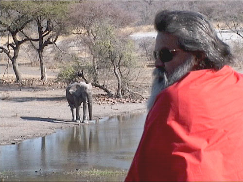 Swamiji and \'Gajanandaji\' Swamiji and \'Gajanandaji\'