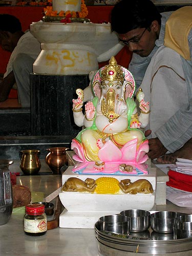 New Ganesh Murti for Shiva Mandir in Jadan Ashram New Ganesh Murti for Shiva Mandir in Jadan Ashram