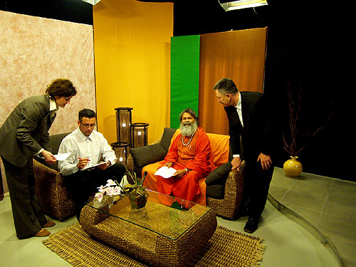 In Varazdin television studio