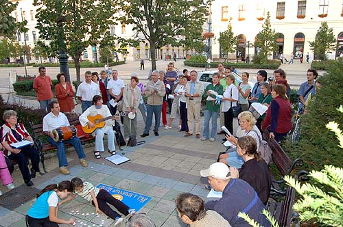 Debrecen peace candles Debrecen peace candles
