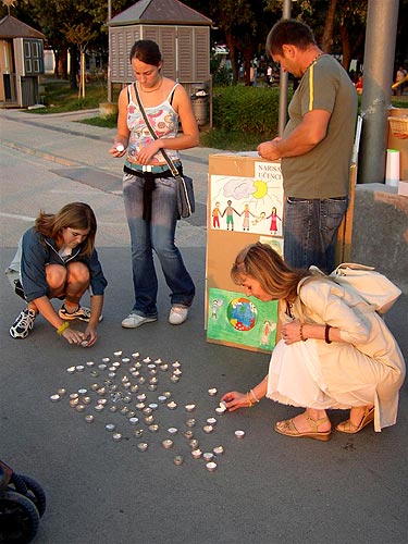 Candles for peace Candles for peace