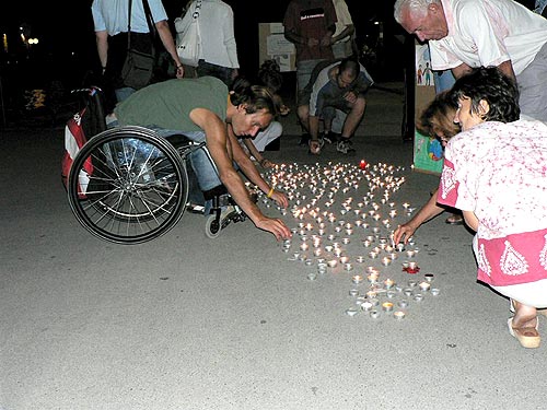 Candles for peace Candles for peace