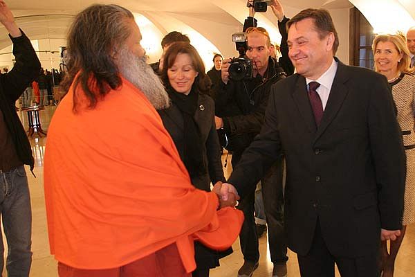 Meeting with the mayor of ljubljana, Mr. Zoran Jankovic Meeting with the mayor of ljubljana, Mr. Zoran Jankovic