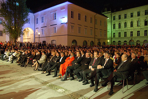 Meeting of European Capitals' Mayors - Concert to celebrate Ljubljana City Holiday and Europe Day Meeting of European Capitals' Mayors - Concert to celebrate Ljubljana City Holiday and Europe Day