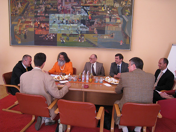 Meeting the Mayor Franc Kangler Meeting the Mayor Franc Kangler