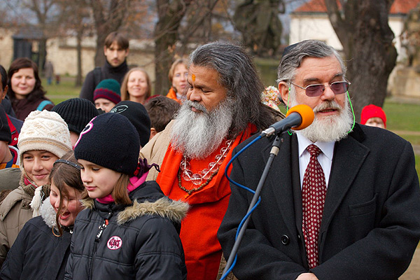 Planting a Peace Tree in Prague Planting a Peace Tree in Prague